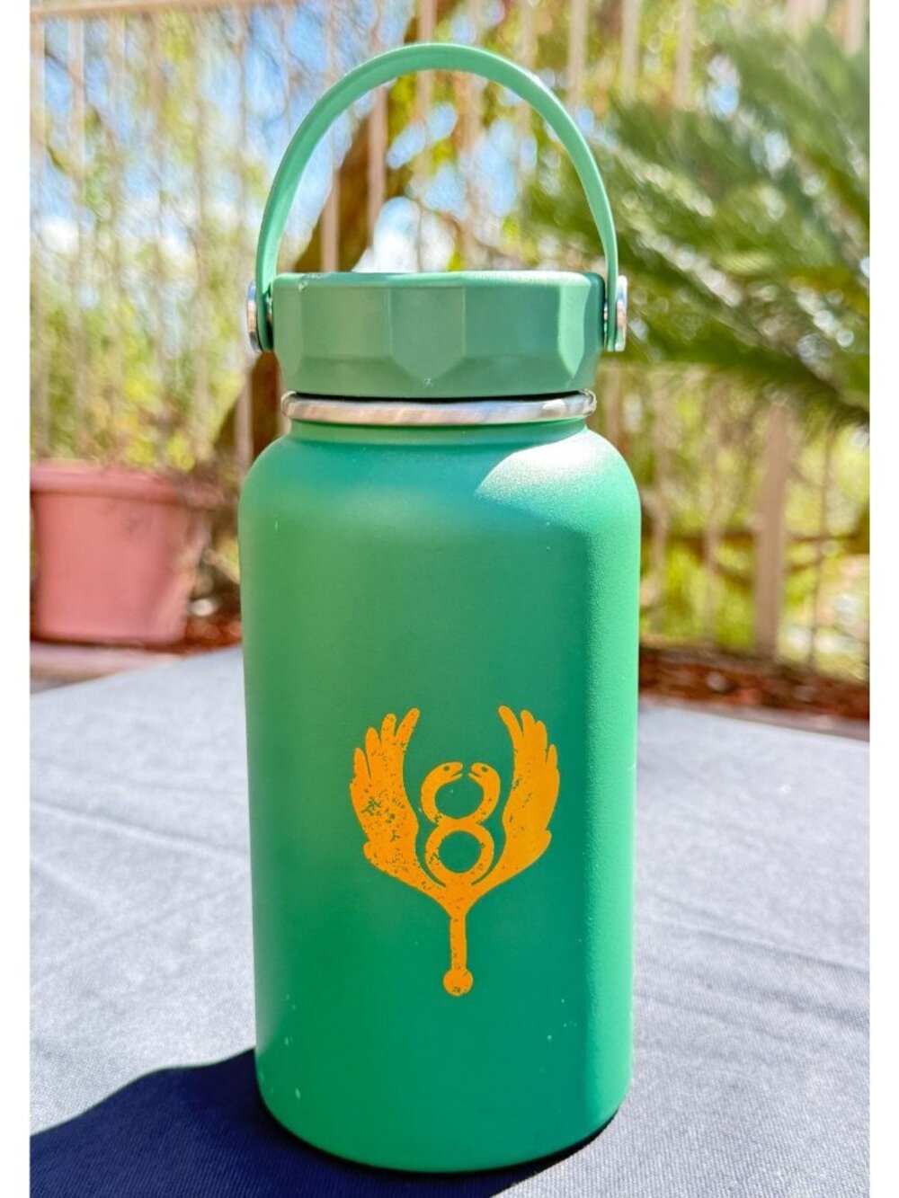 2025 SDCC Exclusive Percy Jackson And The Olympians Water Bottle HERMES GREEN